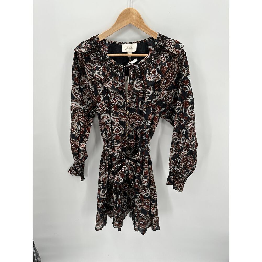 CLEOBELLA NWT Carolyn Paisley Print Mini Dress // M - Picture 6 of 16